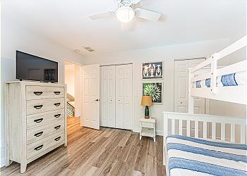 Guest Bedroom with HDTV