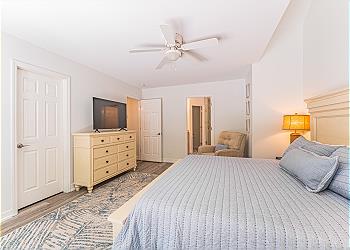 Primary Bedroom with HDTV
