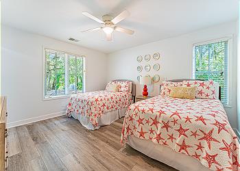 Guest Bedroom with Two Double Size Beds