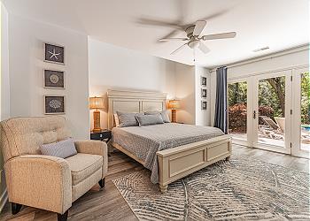Primary Bedroom with King Size Bed