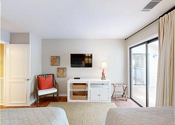 Guest Bedroom with HDTV