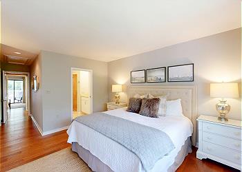 Primary Bedroom with King Size Bed