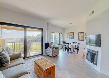 Living Room with Access to Private Balcony