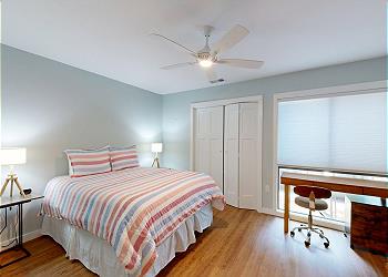 First Floor Bedroom with Queen Size Bed