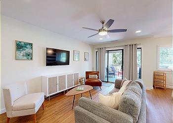 Living Room with HDTV