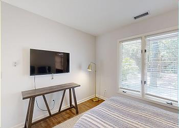 First Floor Guest Bedroom with HDTV