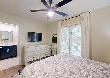 First Floor Guest Bedroom with HDTV