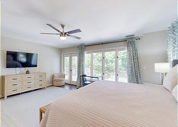 Primary Suite with HDTV