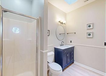 Guest Bathroom with Walk-in Shower