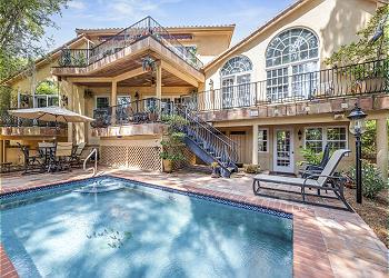 Rear View of Home