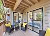 Private Deck with Seating for 4