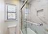 Primary Bathroom with Tiled Walk-in Shower