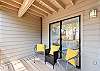 Private Deck with Seating for Two