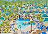 Drone view of Purple Parrot Resort Village. Only 3-5 minutes away from Public Beach Access #1 and Gulf Islands National Seashore.   