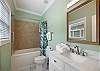 Guest bathroom. 