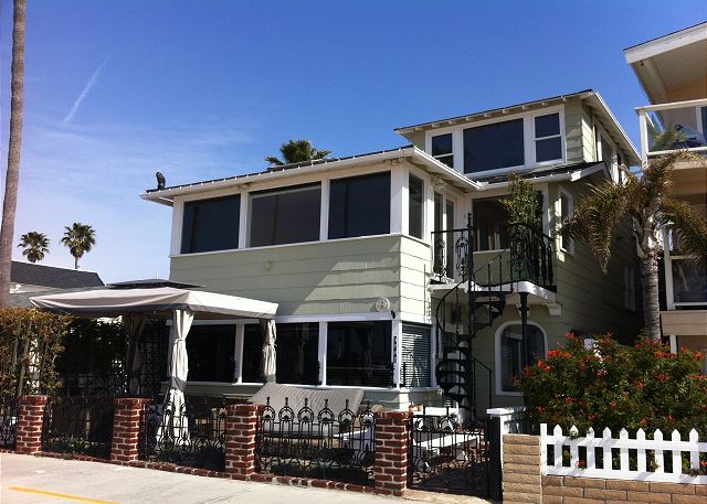 Front of the house