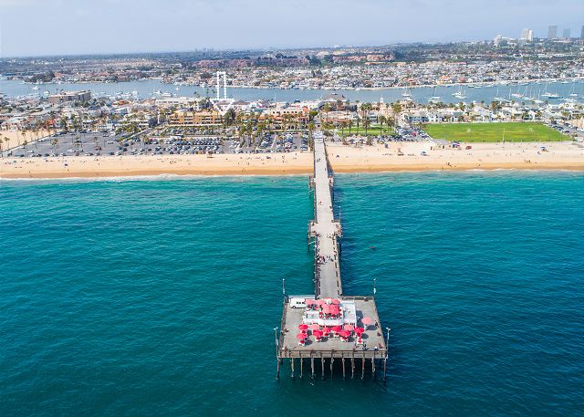Aerial View of Balboa Peninsula