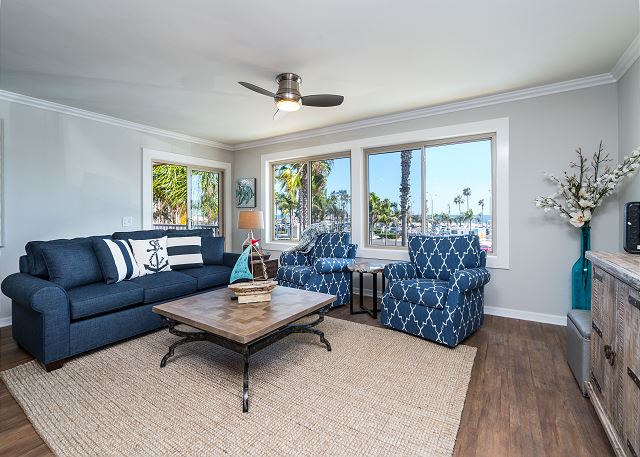 Recently remodeled designer dream house with comfortable living
