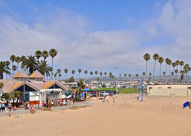 The beach right outside your door