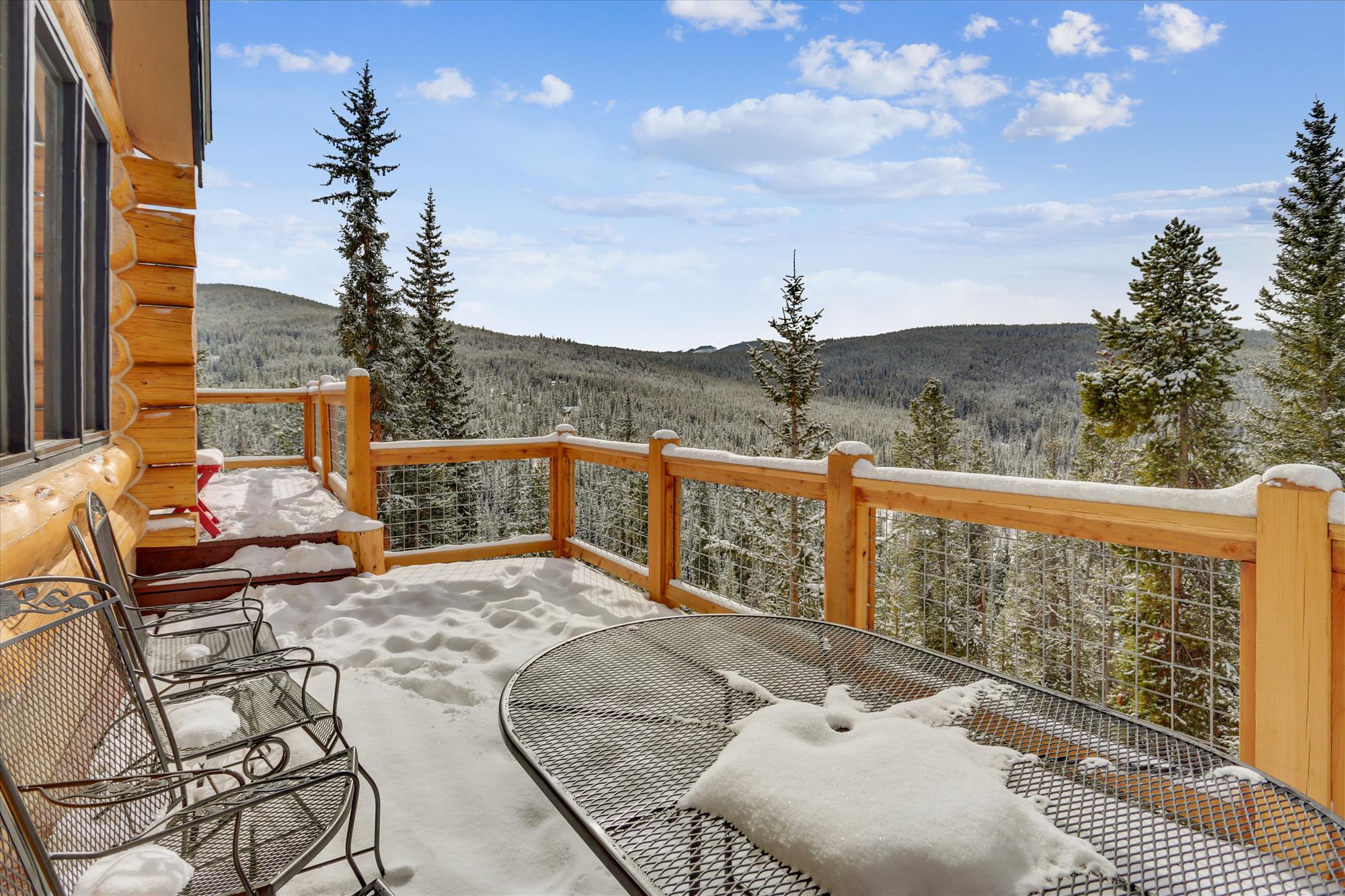 There is no shortage of magnificent views from this home - 10 Southface Breckenridge Vacation Rental