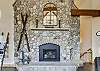 Additional view of the gas fireplace - Evergreen Lodge Breckenridge Vacation Rental 