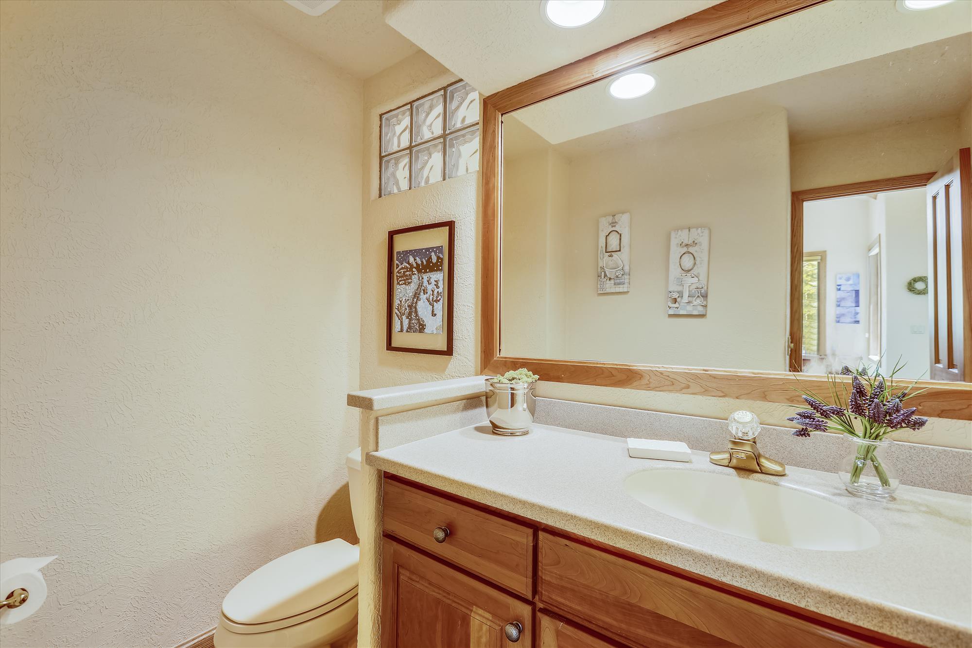 Main floor half bathroom - Evergreen Lodge Breckenridge Vacation Rental