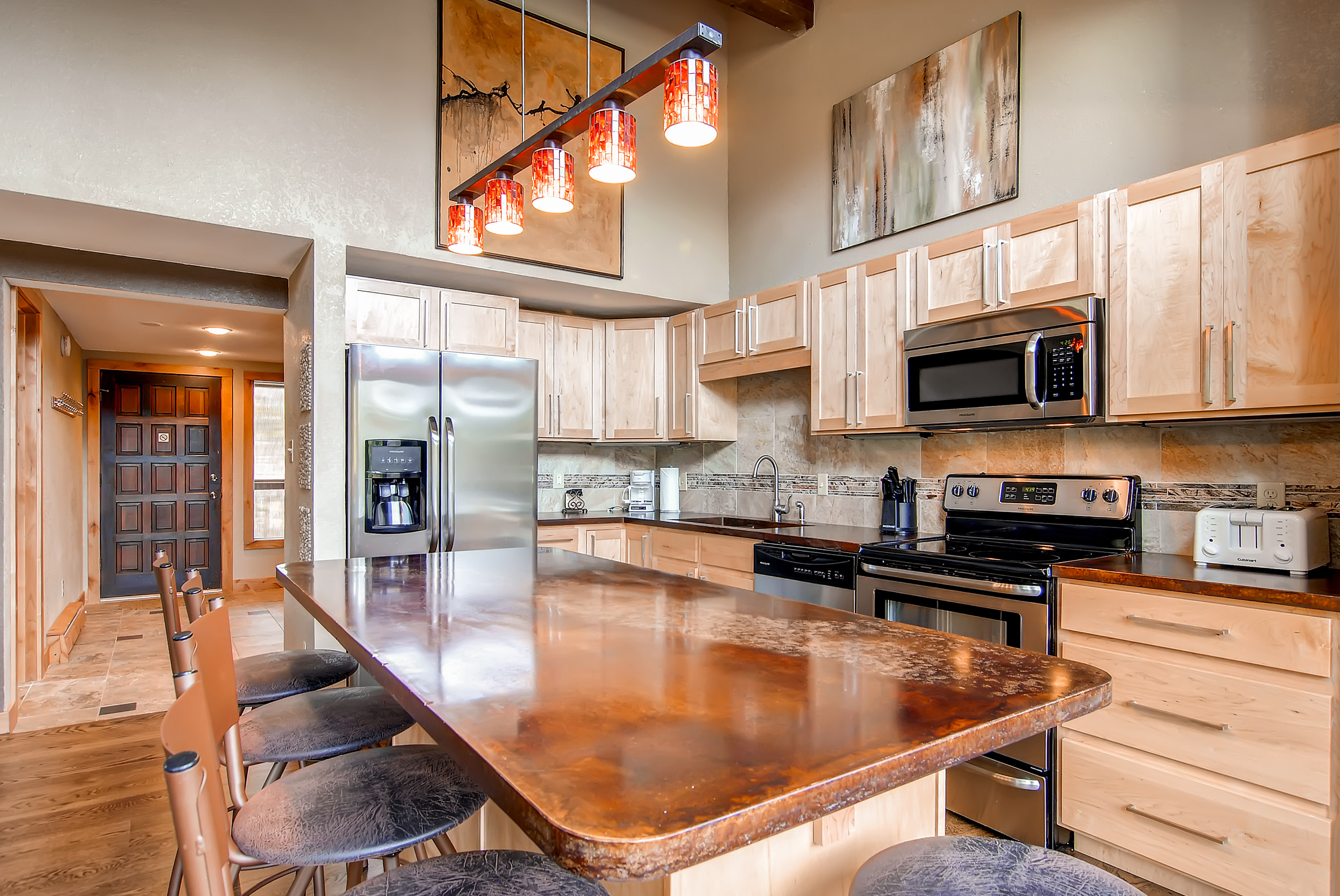 Prepare great meals in this modern kitchen - 4 O’Clock Lodge A16 Breckenridge Vacation Rental