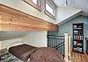 One Queen and one Twin bed are located in the upper level loft - 4 O’Clock Lodge D26 Breckenridge Vacation Rental 