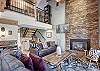 Gather as a group in the spacious great room - 4 O’Clock Lodge D26 Breckenridge Vacation Rental 