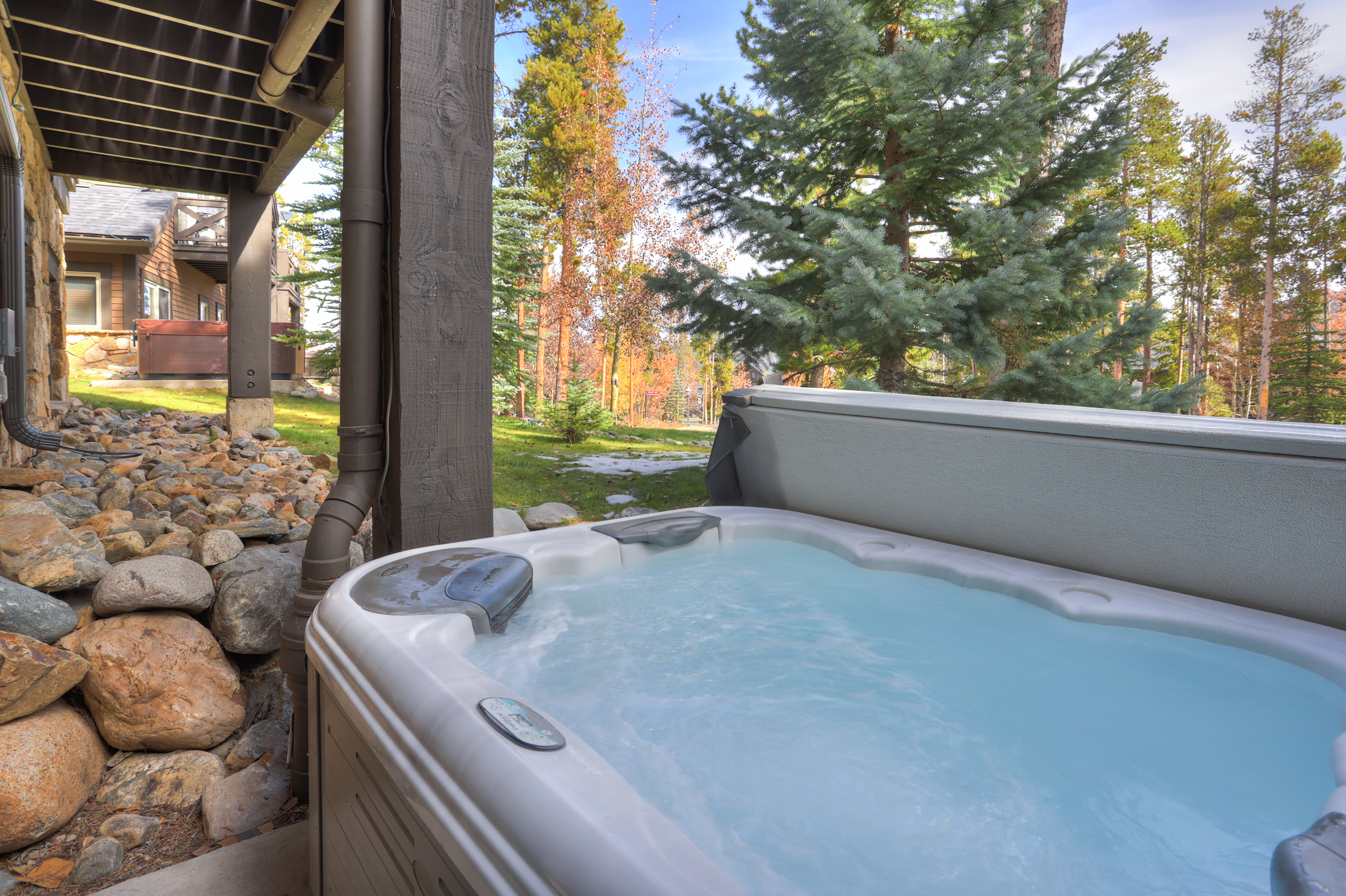 Additional view of the hot tub - Amber Sky Breckenridge Vacation Rental
