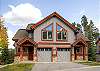 Exterior view of entryway and single car garage - Amber Sky Breckenridge Vacation Rental 