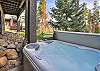 Additional view of the hot tub - Amber Sky Breckenridge Vacation Rental 
