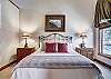 Relax and get cozy after a long day in this master bedroom - Amber Sky Breckenridge Vacation Rental 