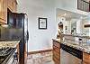 Store all of the food and stacks you need in this large stainless steel fridge - Amber Sky Breckenridge Vacation Rental 