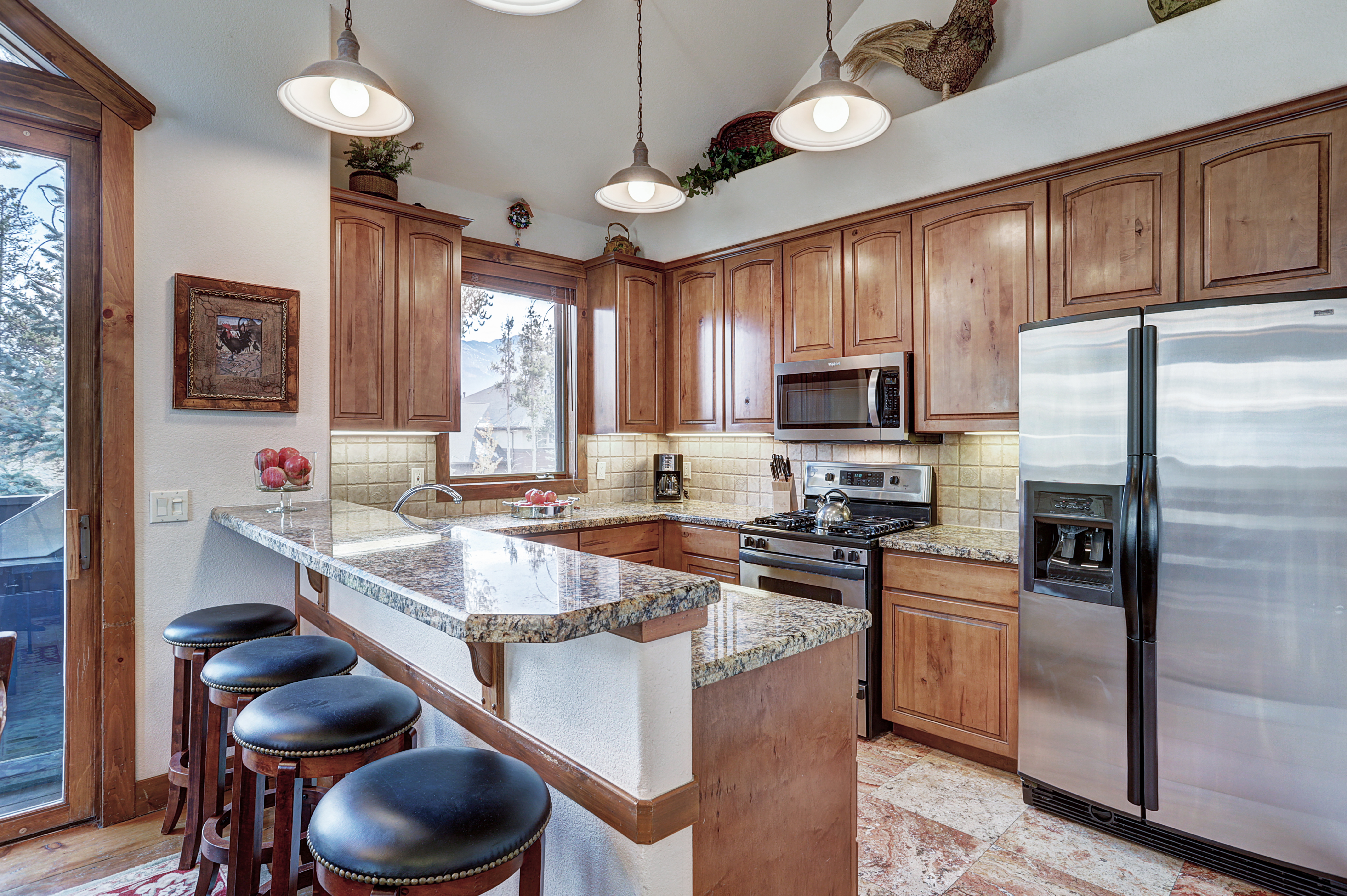 Have a fun family night in and make some great meals in this kitchen - Amber Sky Breckenridge Vacation Rental