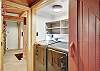 Laundry – Full size washer & dryer (main level) - Arrow Darrow Breckenridge Vacation Rental 
