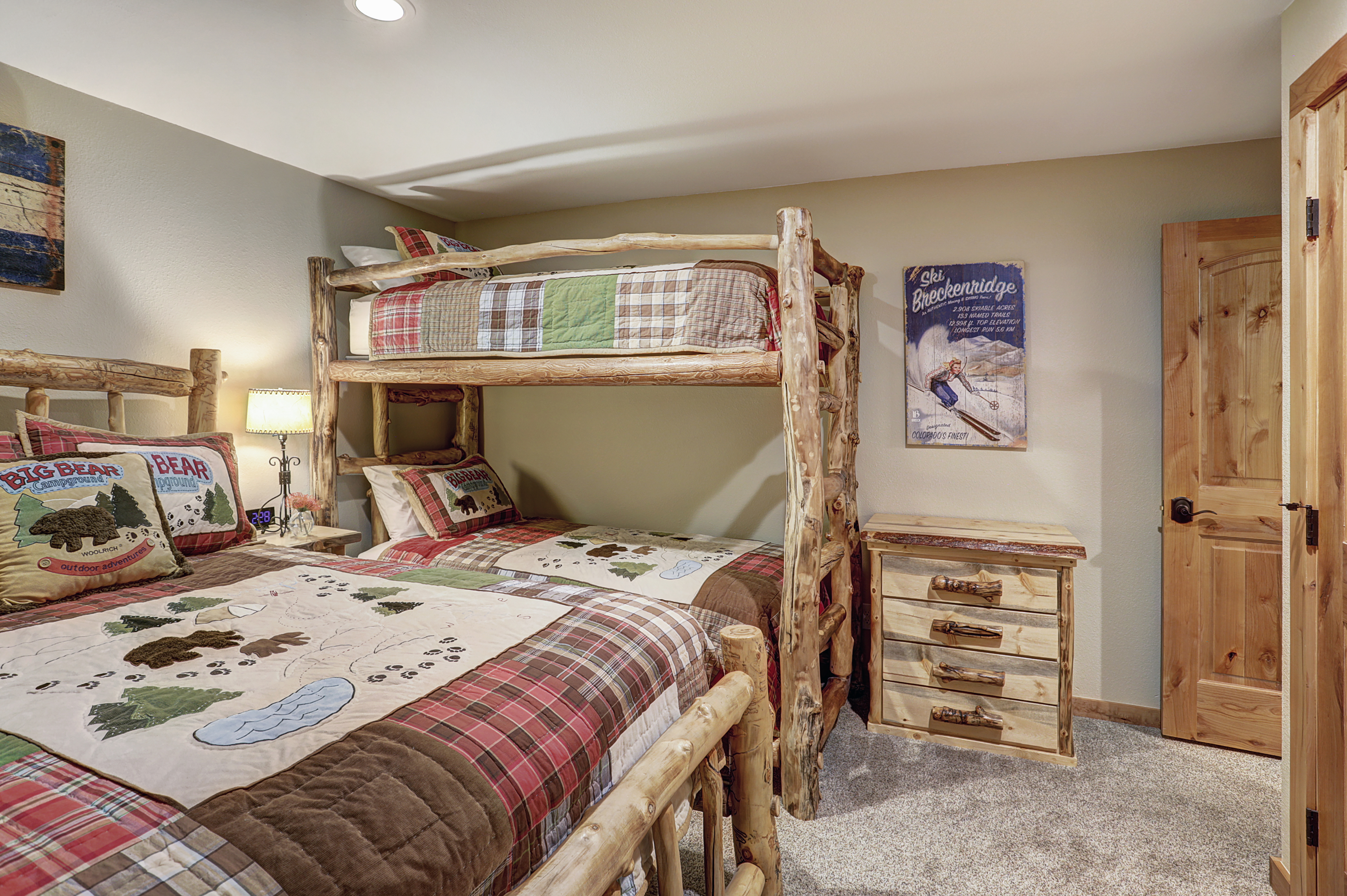 Additional view of bunk room - Atrium 108 Breckenridge Vacation Rental