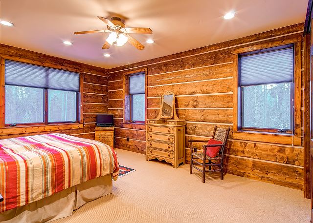 Enjoy private relaxation in this lower level master - Bear Lodge Breckenridge Vacation Rental