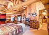 This cozy master offers ample space and private bathroom - Bear Lodge Breckenridge Vacation Rental 