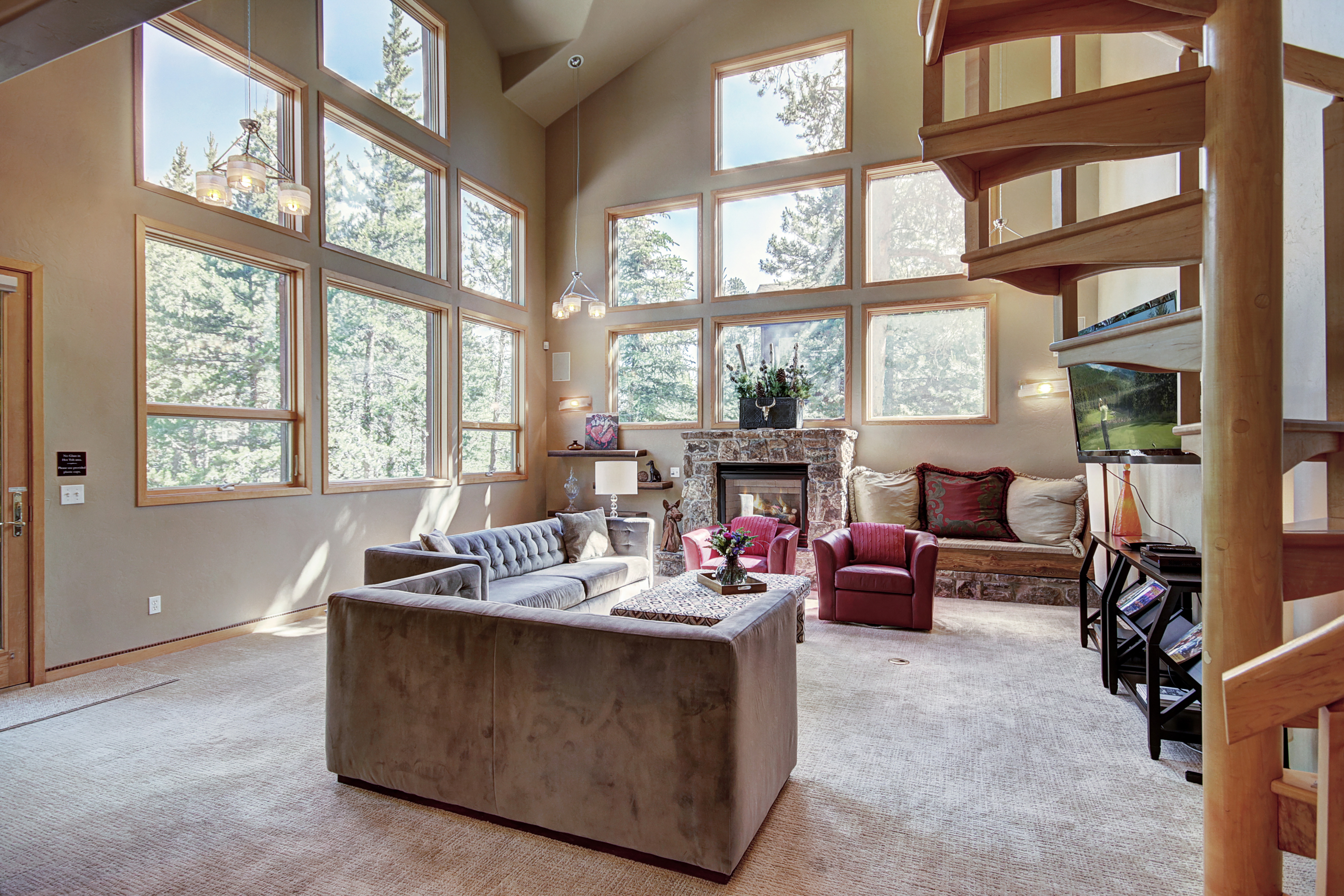 Additional living room view - Buffalo Mountain Vista Frisco Vacation Rental