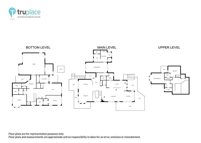 Floor Plan, Cawha Outlook Chalet, Breckenridge Vacation Rental