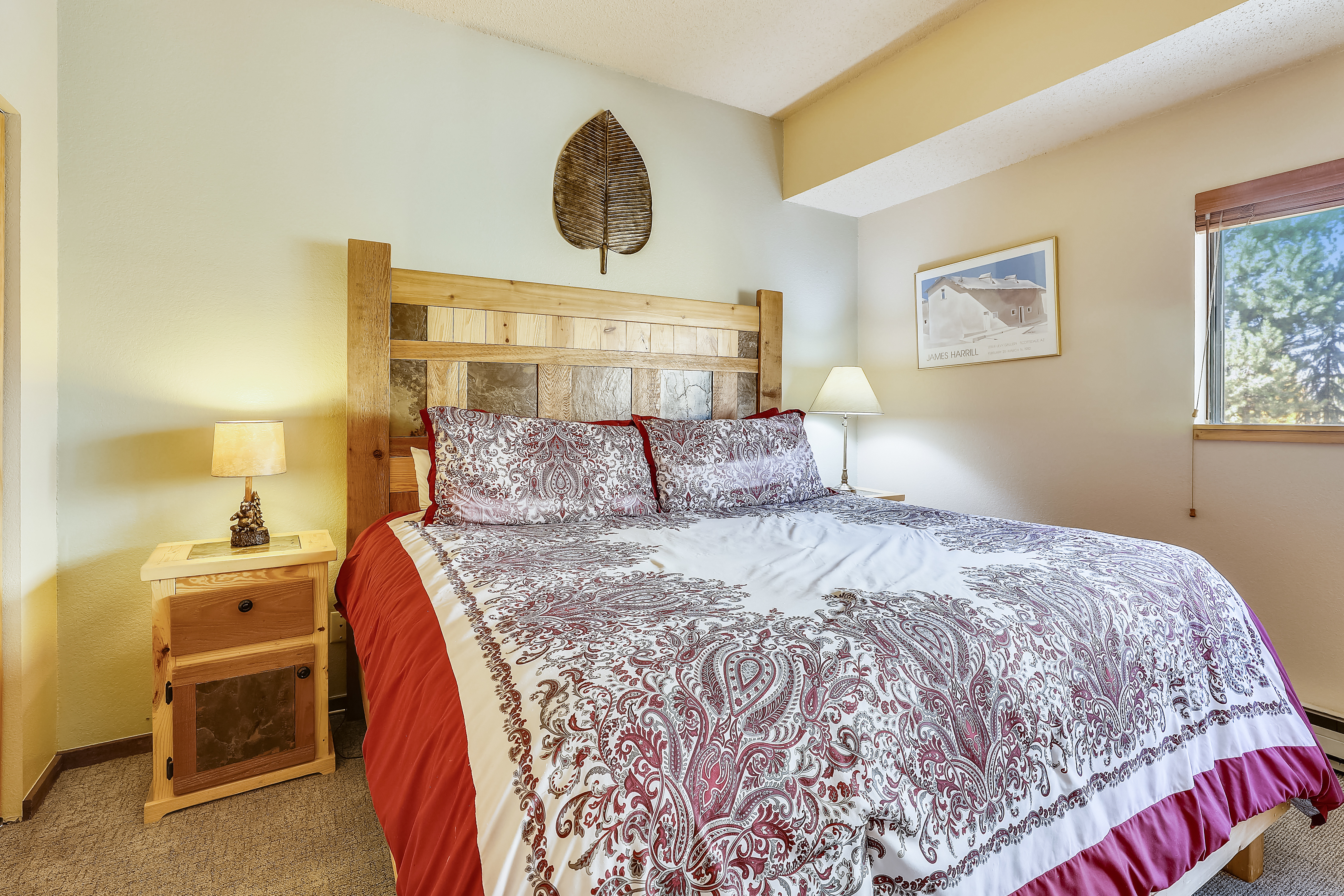 Master bedroom with king bed - Cedars 2 Breckenridge Vacation Rental