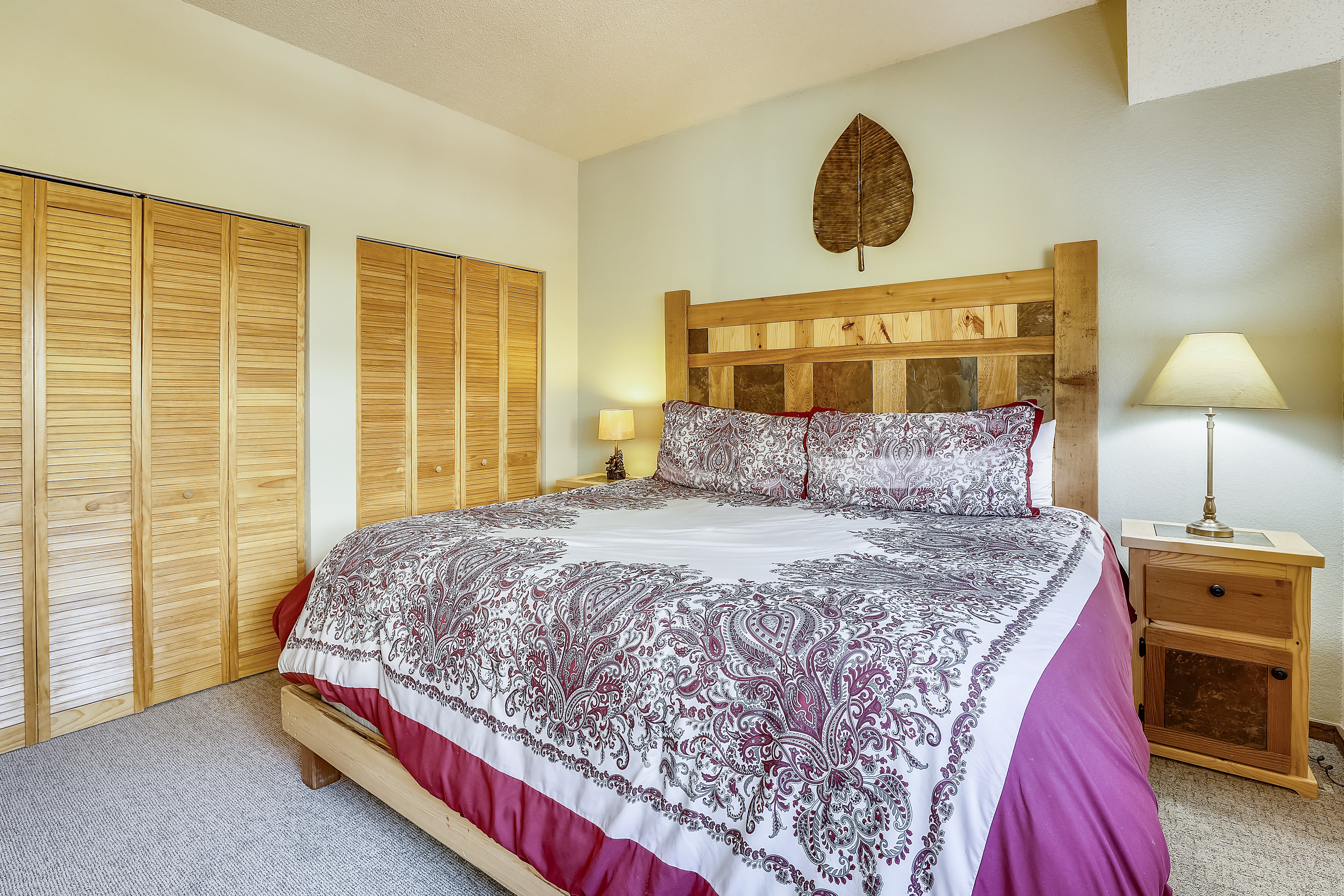 Master bedroom with private bathroom - Cedars 2 Breckenridge Vacation Rental