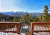 In the summer months, relax on the back deck and take in the views. - Charter Ridge 10 Breckenridge Vacation Rental 