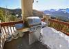 Gas grill located on the outdoor deck. - Charter Ridge 10 Breckenridge Vacation Rental 