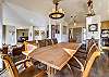 Plenty of space around the dining table for you and your group. - Charter Ridge 10 Breckenridge Vacation Rental 