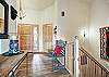 View of entry hall from living room. - Charter Ridge 60 Breckenridge Vacation Rental 