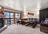 Access to the large private patio from the living room. - Cimarron 301 Breckenridge Vacation Rental 