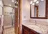 En suite bathroom for the double queen bedroom. - Cimarron 301 Breckenridge Vacation Rental 