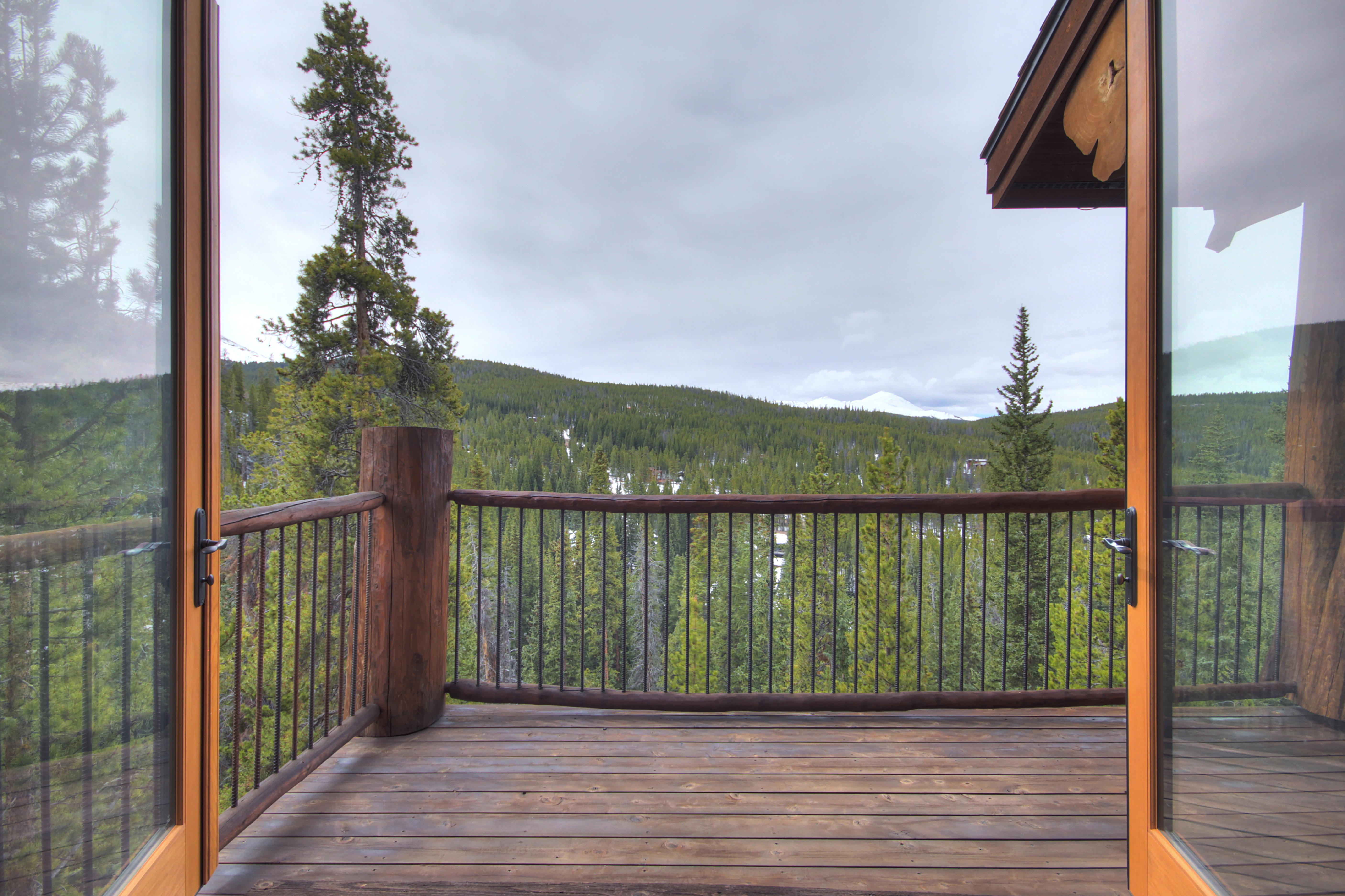 Master bedroom private deck - Clowsgill Holme Breckenridge Vacation Rental